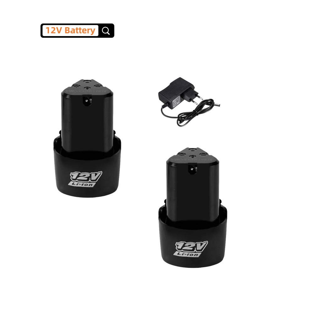 Electric Screwdriver Rechargeable Usb - 12V 1500mAh Battery Rechargeable Lithium-Ion for