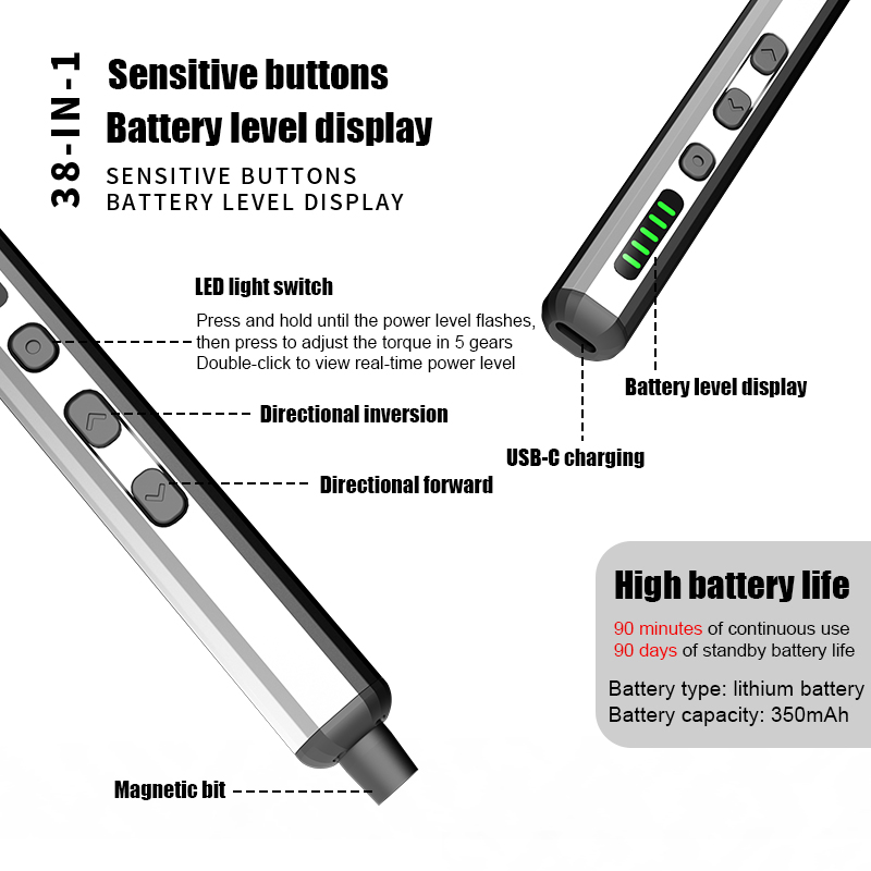 Electric Screwdriver Set Preci - Electric Screwdriver Rechargeable Usb 评论和价格