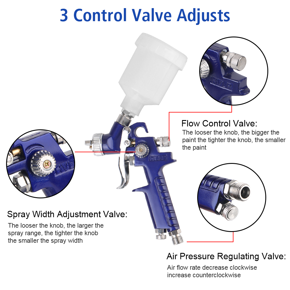 Mini Air Paint Spray Guns Mini - Airbrush Kit With Mini Compressor 评论和价格