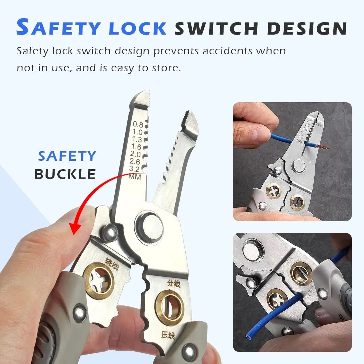 6 In 1 Wire Stripper Special W - Automatic Wire Stripper Cutter 评论和价格