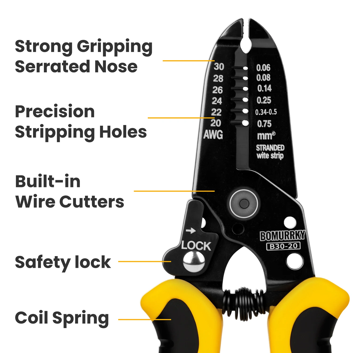 Multifunctional Wire Stripping - Automatic Wire Stripper Cutter 评论和价格