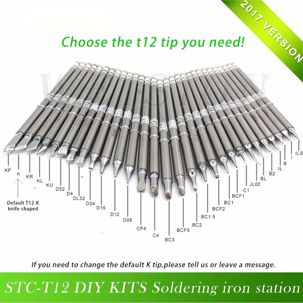 STC-T12 solder iron DIY kits/U - Digital Soldering Station T12 评论和价格