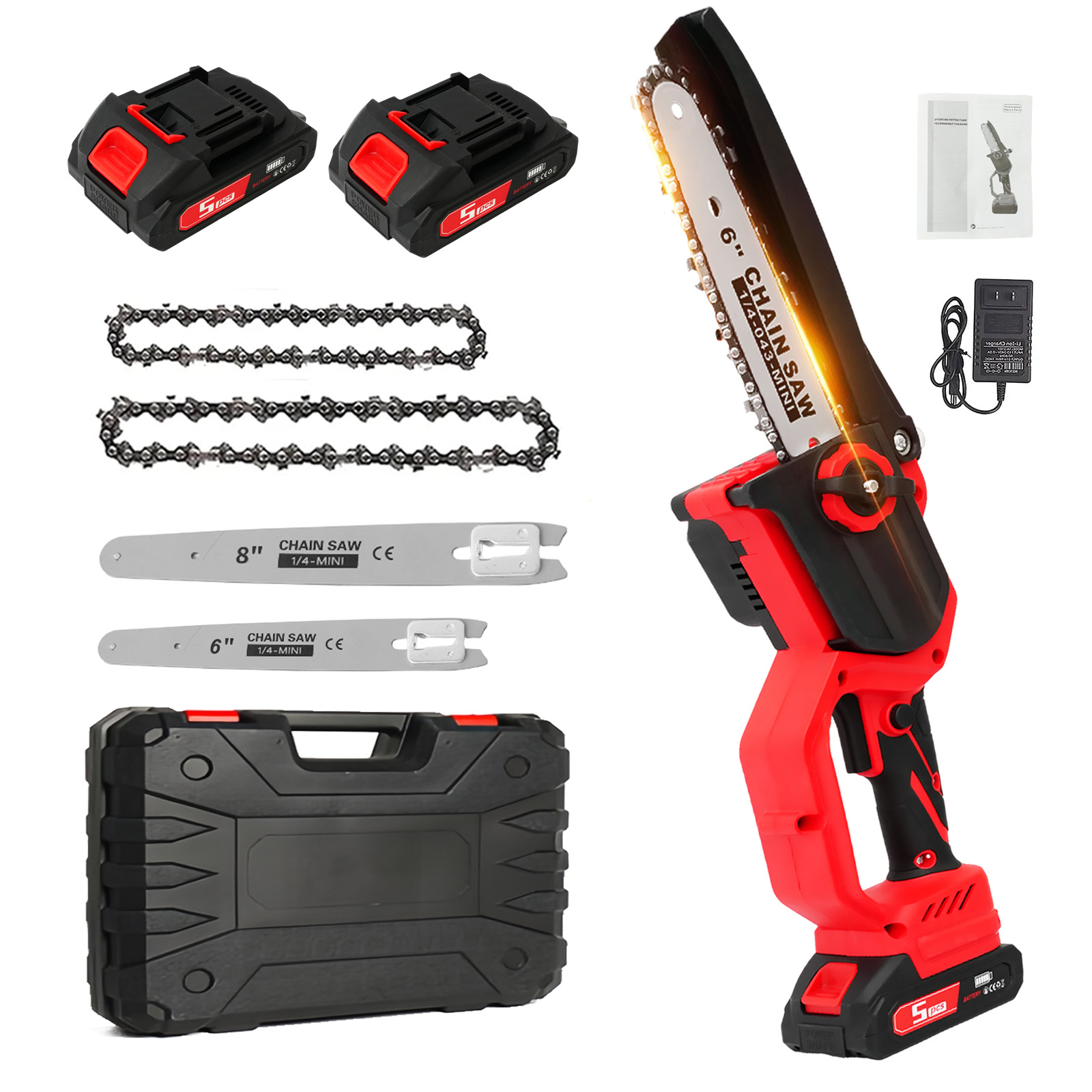 Electric Chainsaw 1380W High-S - Mini Electric Chainsaw 6 Inch 评论和价格