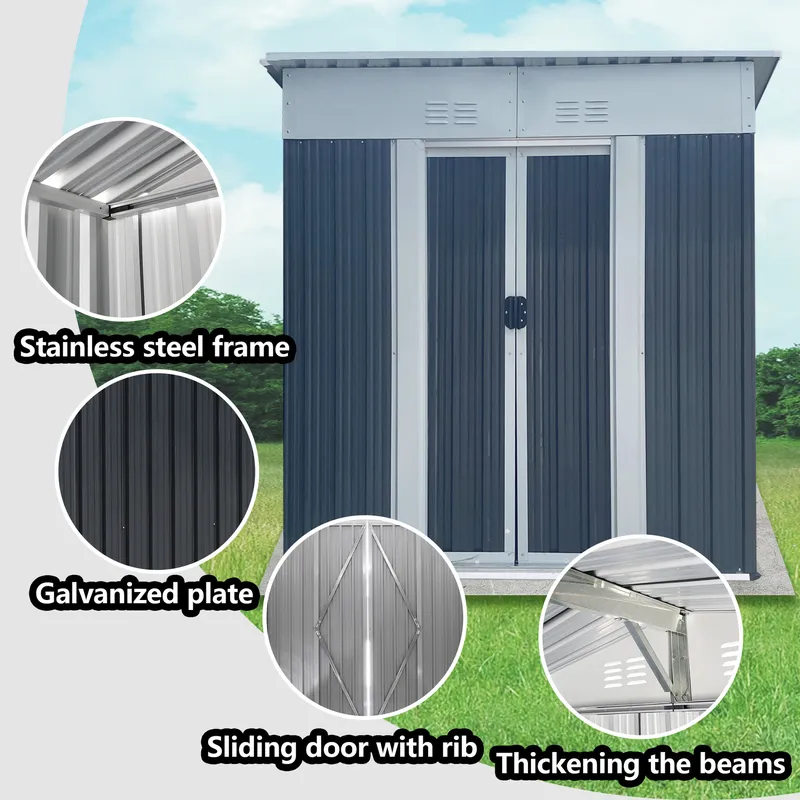 Modular Metal Pet House Outdoo - Garden Tools 评论和价格