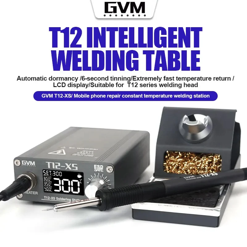 GVM T12-XS Smart LED Digital D - Digital Soldering Station T12 评论和价格