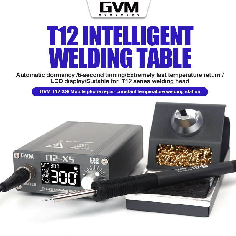GVM T12-XS Digital Display Adj - Digital Soldering Station T12 评论和价格
