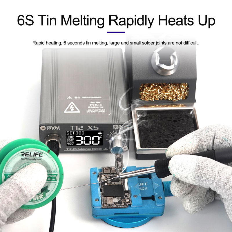 GVM T12-XS Digital Display Adj - Digital Soldering Station T12 评论和价格
