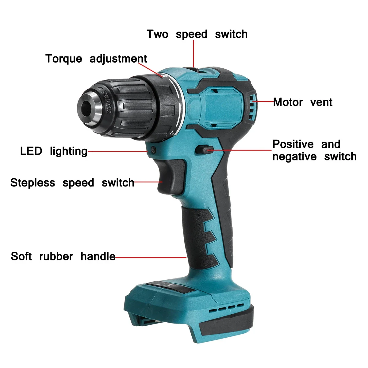 Electric Drill 18V 90N.m Cordl - Brushless Cordless Electric Drill 18V 评论和价格