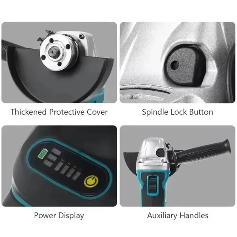 Makita DGA404 18V Brushless El - Brushless Angle Grinder Battery Powered 评论和价格